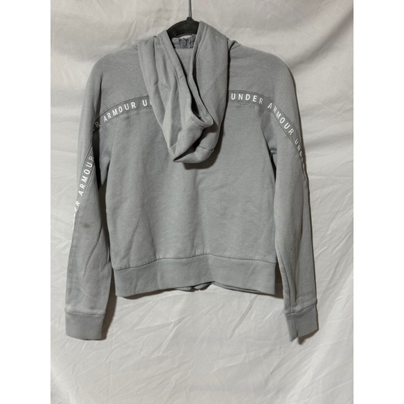 Women's Under Armour Gray Full Zip Hoodie XS - Picture 2 of 5